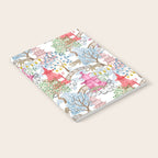 Multi Color Leopards in Pagoda Forest Notebook Gallery Image 2