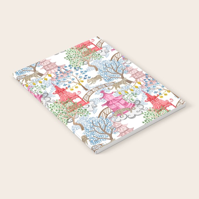 Multi Color Leopards in Pagoda Forest Notebook Gallery Image 2
