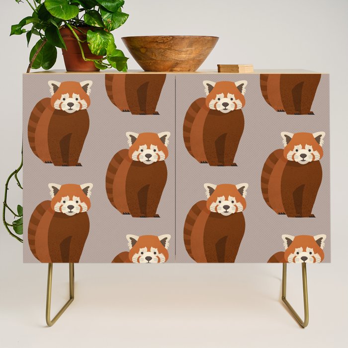 Whimsy Red Panda Credenza Gallery Image 1