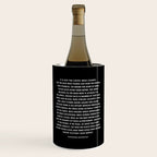 The Man in the Arena - Theodore Roosevelt Wine Chiller Gallery Image 1