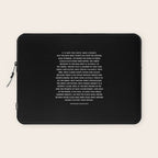 The Man in the Arena - Theodore Roosevelt Laptop Sleeve Gallery Image 1
