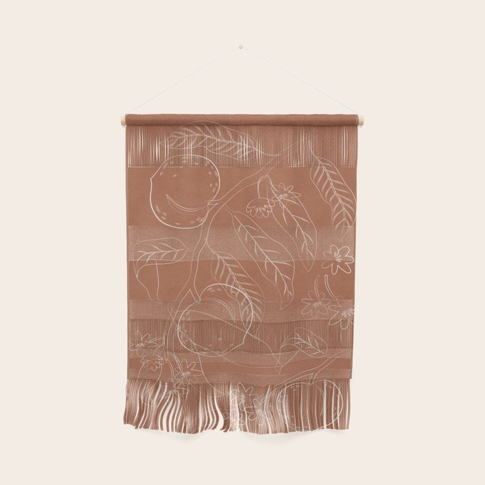 Peaches - Line Art 3 Wall Hanging Gallery Image 1