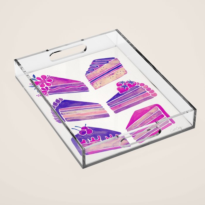 Cake Slices - Unicorn Palette Acrylic Tray Gallery Image 1