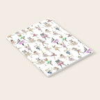 Animal Square Dance Hipster Ballerinas Notebook Gallery Image 2