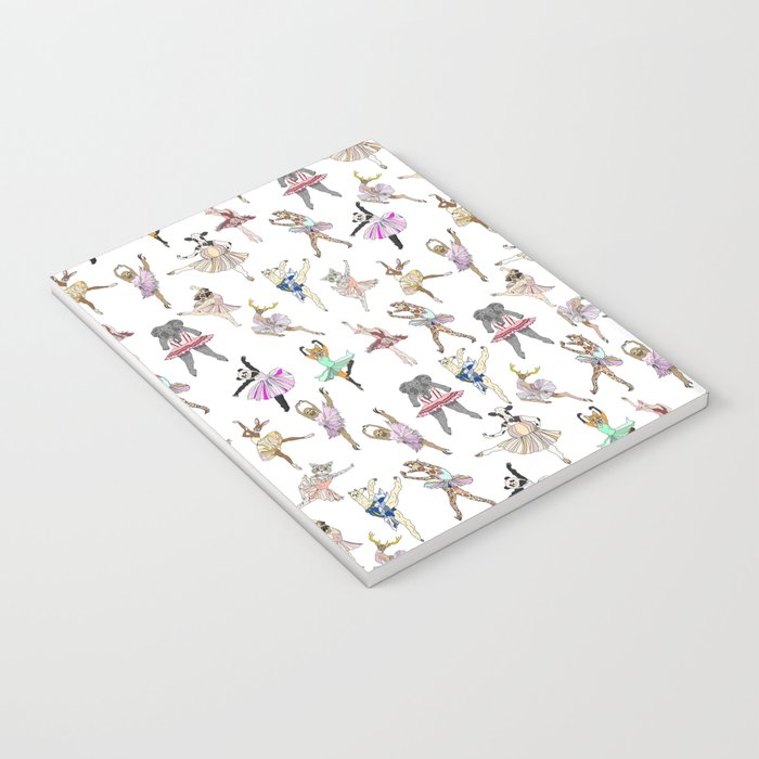 Animal Square Dance Hipster Ballerinas Notebook Gallery Image 3