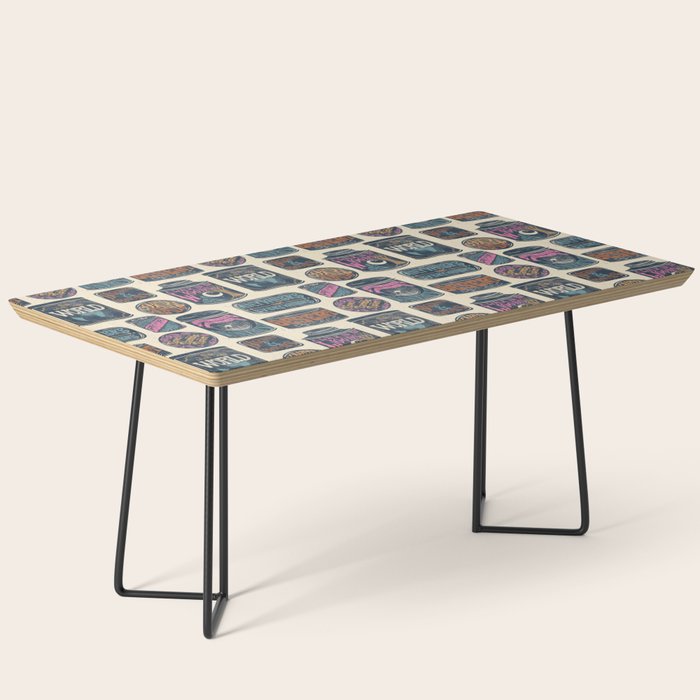 Vagabondâs Cupboard - midnight, cream, and more Coffee Table Gallery Image 1