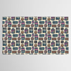 Vagabondâs Cupboard - midnight, cream, and more Tablecloth Gallery Image 2