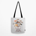 Mushroom Lady 3 Tote Bag Gallery Image 2