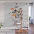 Mushroom Lady 3 Wall Mural Gallery Image 1