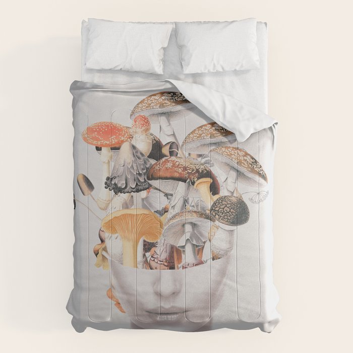 Mushroom Lady 3 Comforter Gallery Image 1
