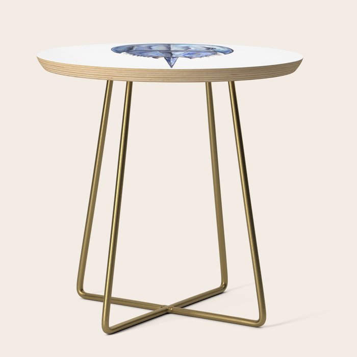 Blue Horseshoe Crab Side Table Gallery Image 1