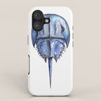 Blue Horseshoe Crab iPhone Case Gallery Image 1