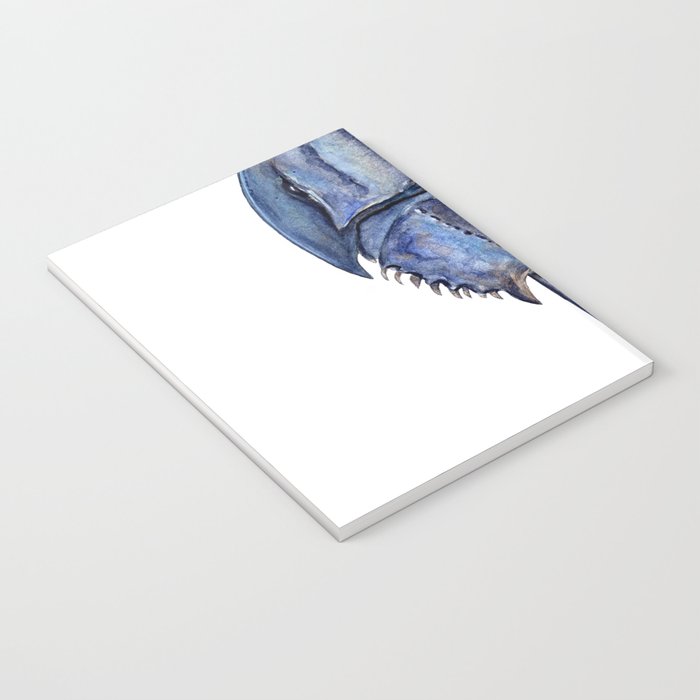 Blue Horseshoe Crab Notebook Gallery Image 3