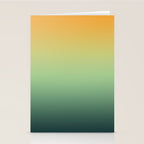AUTUMN FOREST OMBRE COLORS ABSTRACT Stationery Card Gallery Image 2