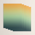 AUTUMN FOREST OMBRE COLORS ABSTRACT Wrapping Paper Gallery Image 3