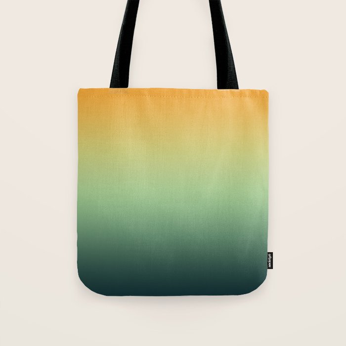 AUTUMN FOREST OMBRE COLORS ABSTRACT Tote Bag Gallery Image 1
