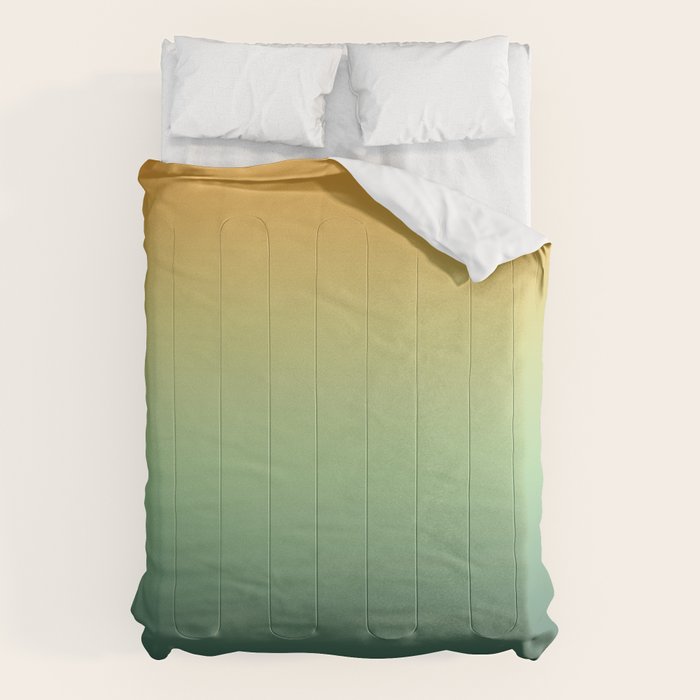 AUTUMN FOREST OMBRE COLORS ABSTRACT Comforter Gallery Image 6