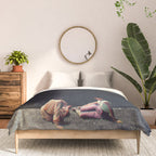 I Gave You the Moon for a Smile Comforter Gallery Image 3