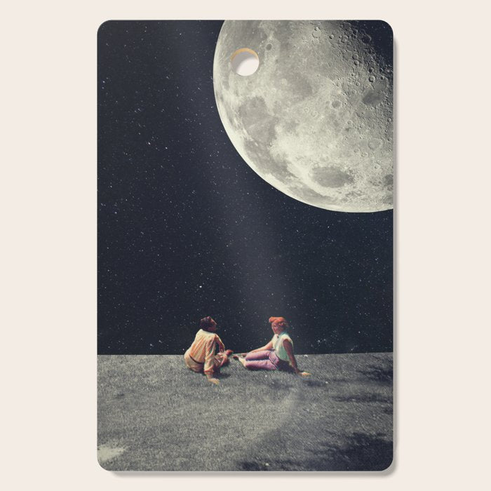I Gave You the Moon for a Smile Cutting Board Gallery Image 1