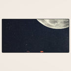 I Gave You the Moon for a Smile Desk Mat Gallery Image 3