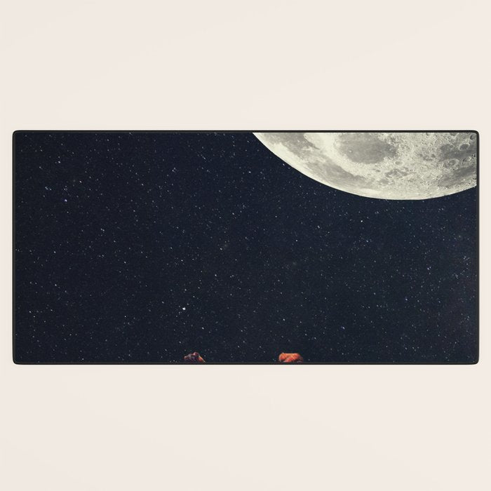 I Gave You the Moon for a Smile Desk Mat Gallery Image 3