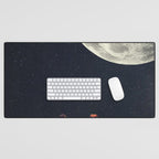 I Gave You the Moon for a Smile Desk Mat Gallery Image 1
