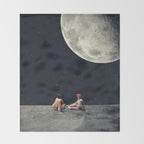 I Gave You the Moon for a Smile Throw Blanket Gallery Image 2