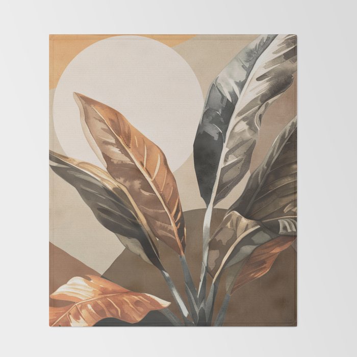 Colorful Branching Out 28  Throw Blanket Gallery Image 2