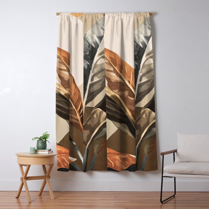 Colorful Branching Out 28  Window Curtain Gallery Image 5