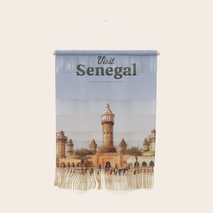 Visit Senegal Wall Hanging Gallery Image 1