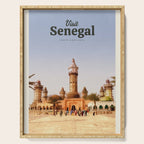 Visit Senegal Serving Tray Gallery Image 1