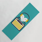 Radio Mode Love Yoga Mat Gallery Image 1