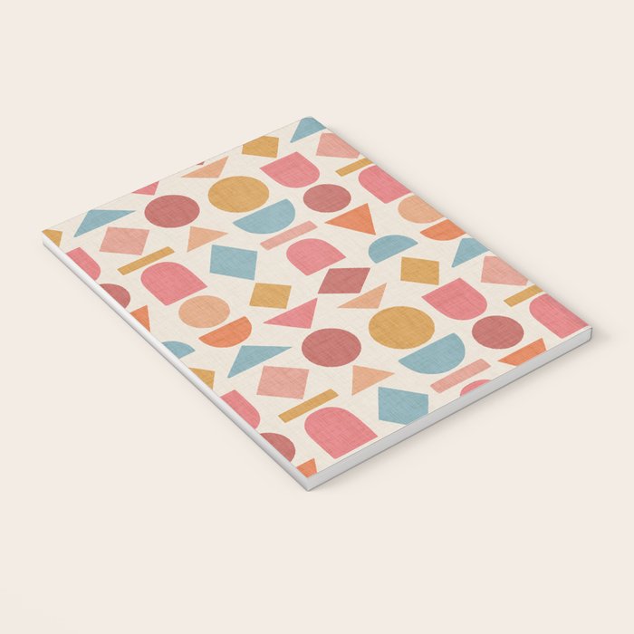 Geo Mod Shapes - Light Notebook Gallery Image 3
