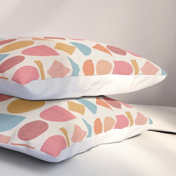 Geo Mod Shapes - Light Pillow Sham Gallery Image 3