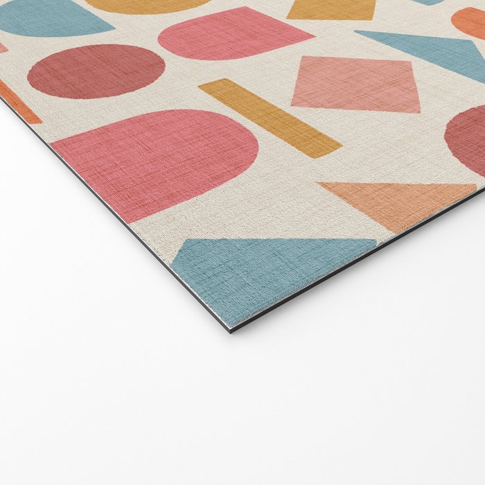 Geo Mod Shapes - Light Welcome Mat Gallery Image 2