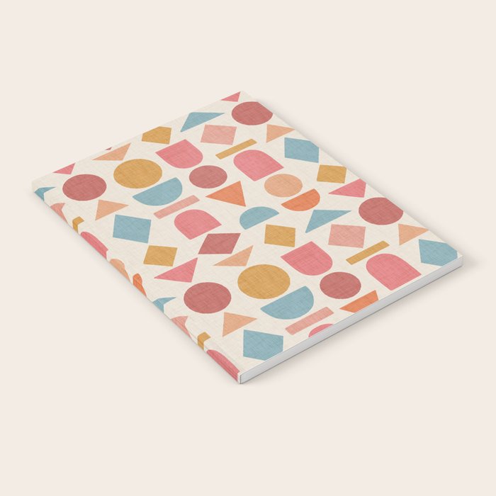 Geo Mod Shapes - Light Notebook Gallery Image 1