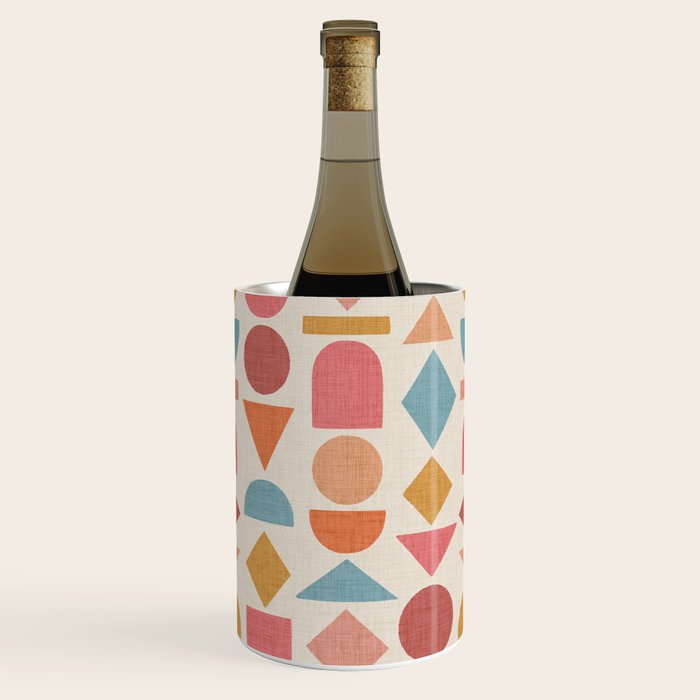 Geo Mod Shapes - Light Wine Chiller Gallery Image 1