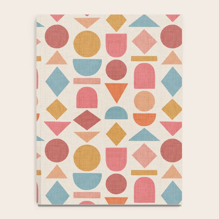 Geo Mod Shapes - Light Notebook Gallery Image 4