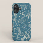 Minimal Sea Life 3 iPhone Case Gallery Image 1