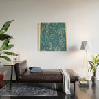 Minimal Sea Life 3 Wood Wall Art Gallery Image 2