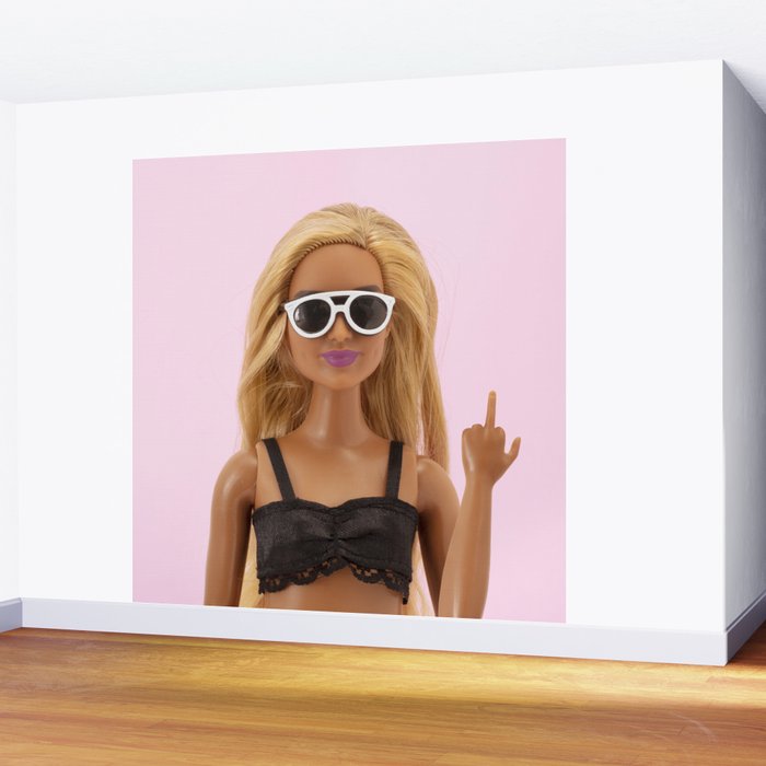 K Bye :) Wall Mural Gallery Image 2