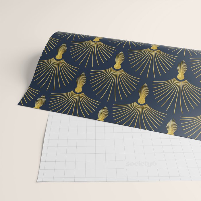 Beautiful Art Deco Pattern Wrapping Paper Gallery Image 2
