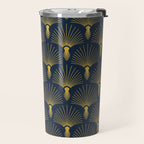 Beautiful Art Deco Pattern Travel Mug Gallery Image 2