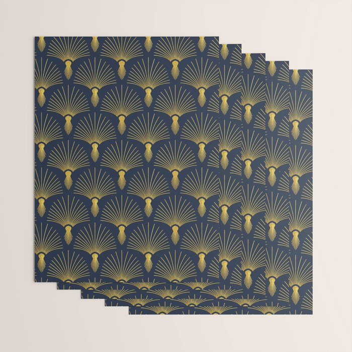 Beautiful Art Deco Pattern Wrapping Paper Gallery Image 3
