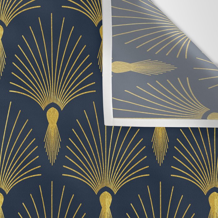 Beautiful Art Deco Pattern Wall Tapestry Gallery Image 3