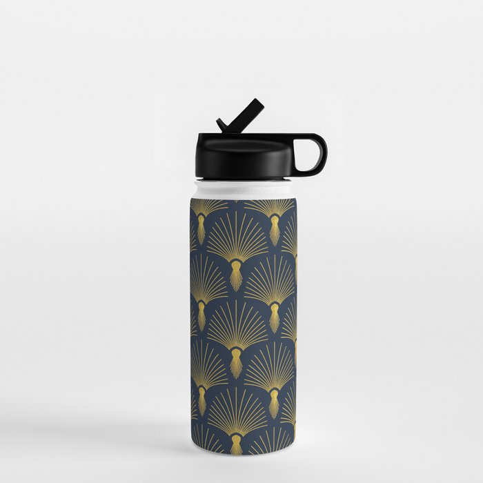 Beautiful Art Deco Pattern Water Bottle Gallery Image 1