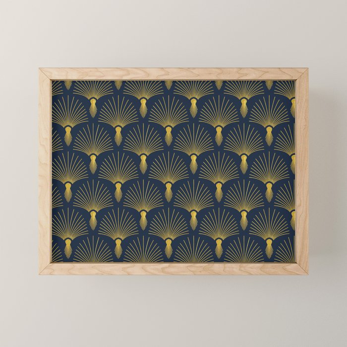 Beautiful Art Deco Pattern Mini Art Print Gallery Image 1
