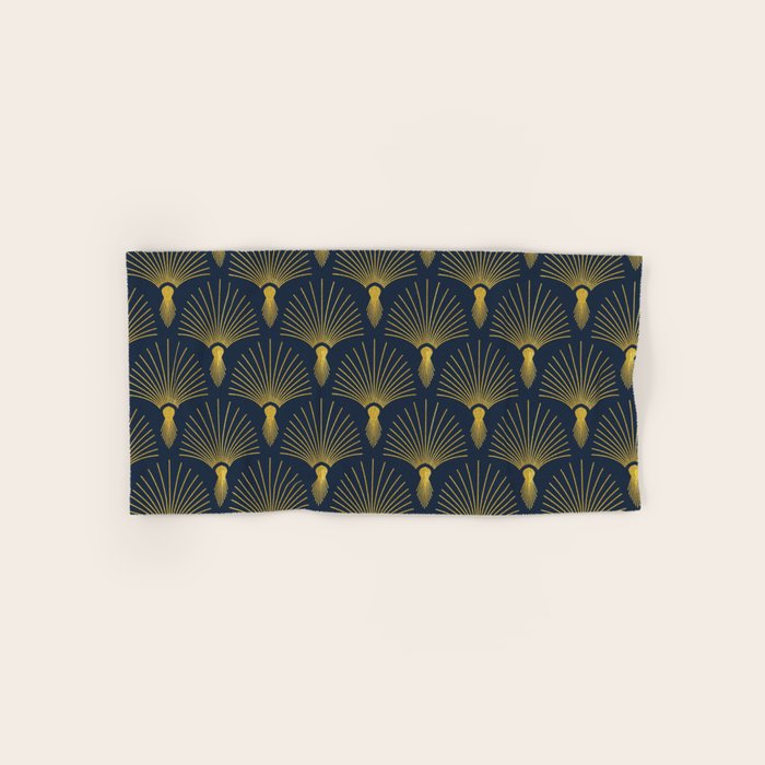 Beautiful Art Deco Pattern Bath Towel Gallery Image 1