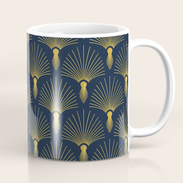Beautiful Art Deco Pattern Coffee Mug Gallery Image 1
