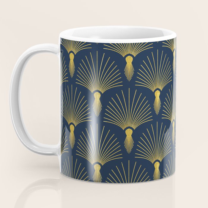 Beautiful Art Deco Pattern Coffee Mug Gallery Image 3
